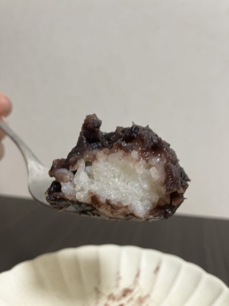 Homemade Ohagi - Japanese sweet rice ball with anko"